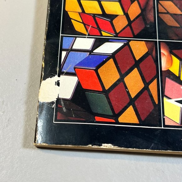 Vintage '81 Cube Games Rubik's Cube  Puzzle & Solutions Book - Picture 4 of 13